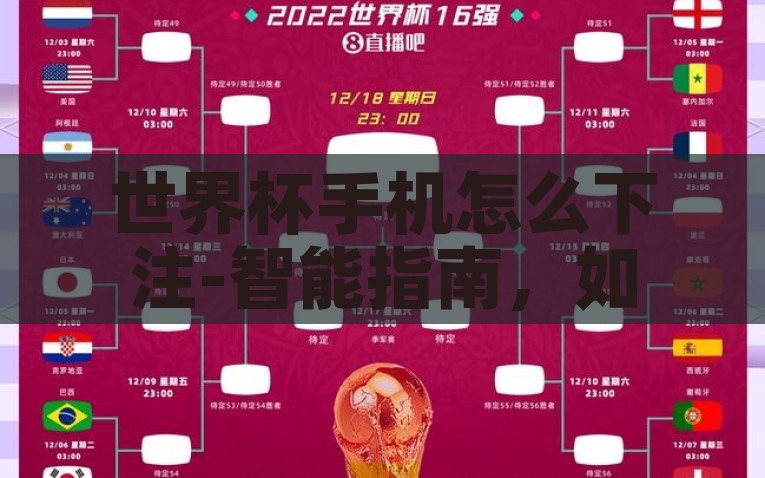 世界杯手机怎么下注-智能指南，如何合法、安全地在手机上为世界杯下注，如何合法安全在手机上为世界杯下注——智能指南
