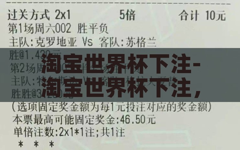 淘宝世界杯下注-淘宝世界杯下注，理性参与，正确享受观赛乐趣，理性开启淘宝世界杯下注，享受观赛乐趣的正确方式