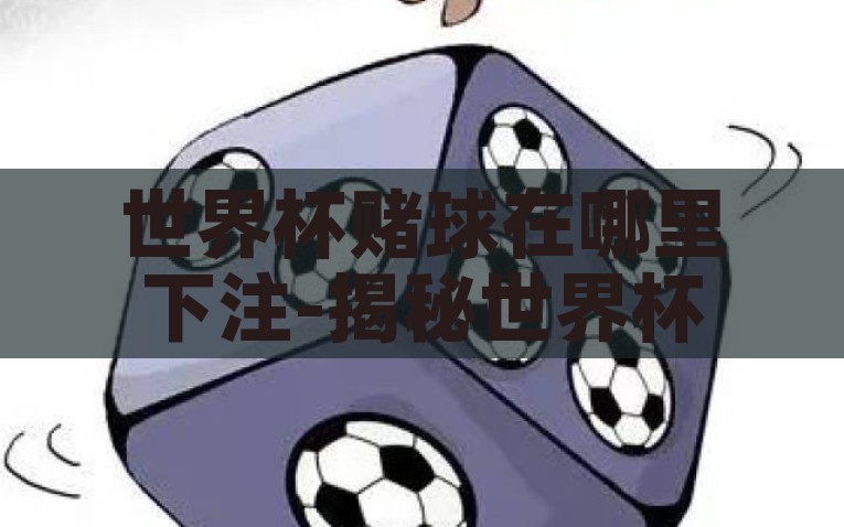 世界杯赌球在哪里下注-揭秘世界杯赌球，如何安全且合法地享受观赛乐趣，安全合法享受观赛乐，揭秘世界杯赌球合规下注方式