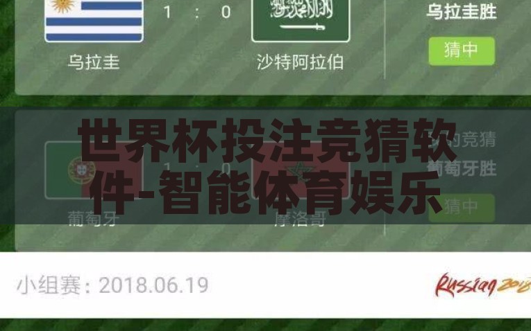 世界杯投注竞猜软件-智能体育娱乐新风尚，世界杯投注竞猜软件的实用指南，智能引领体育娱乐新风尚，世界杯投注竞猜软件实用指南